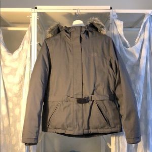 The North Face winter down jacket in S